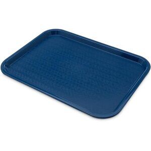 Cafeteria Tray 12x16 Blue Fast Food Plastic Food Service Tray Restaurant School